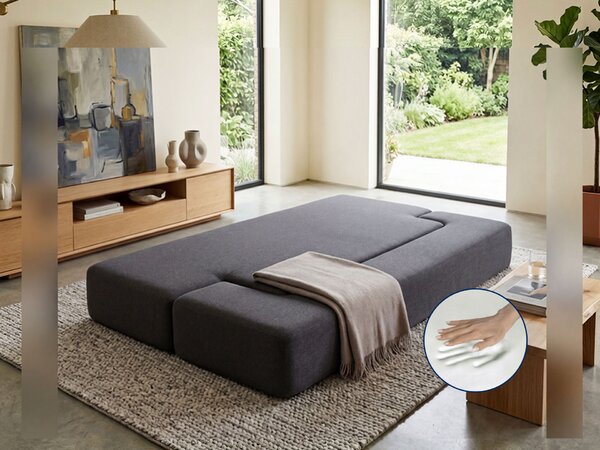 Sklopiva sofa - krevet Dormeo tamnosiva
