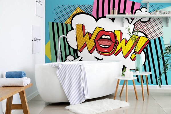 Tapeta u pop art stilu - WOW!