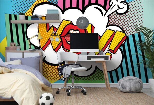 Tapeta u pop art stilu - WOW!