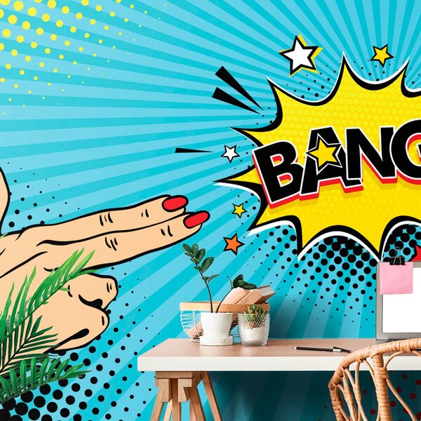 Tapeta s pop art motivom - BANG!