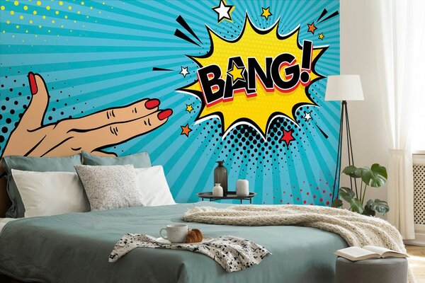 Tapeta s pop art motivom - BANG!