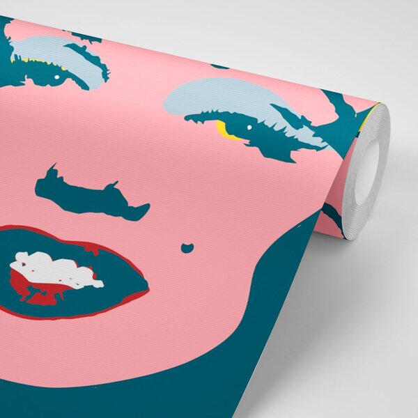 Tapeta Marilyn Monroe u pop-art dizajnu