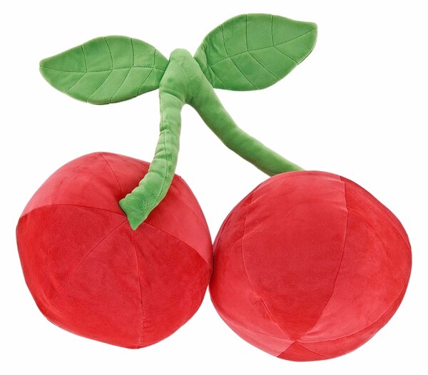 Ukrasni jastučić CHERRY 50x43 cm, crveni