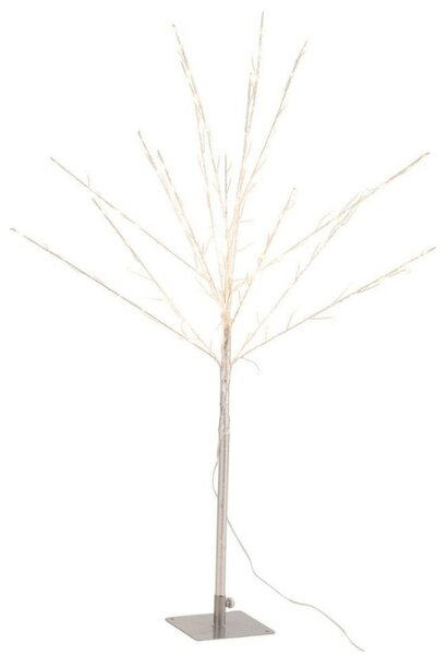 Svjetlucava božićna jelka SILVER GLOW 56×56×100 cm, srebrna
