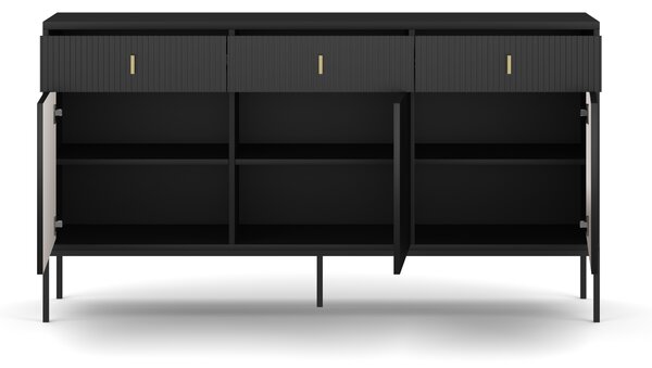 Zondo.hr Komoda Magara 3D3S (crna). 1154735