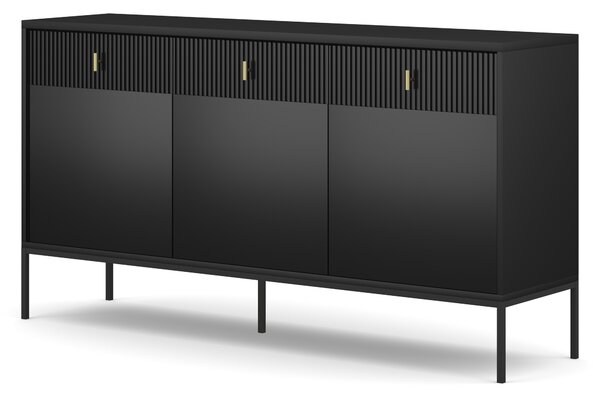 Zondo.hr Komoda Magara 3D3S (crna). 1154735