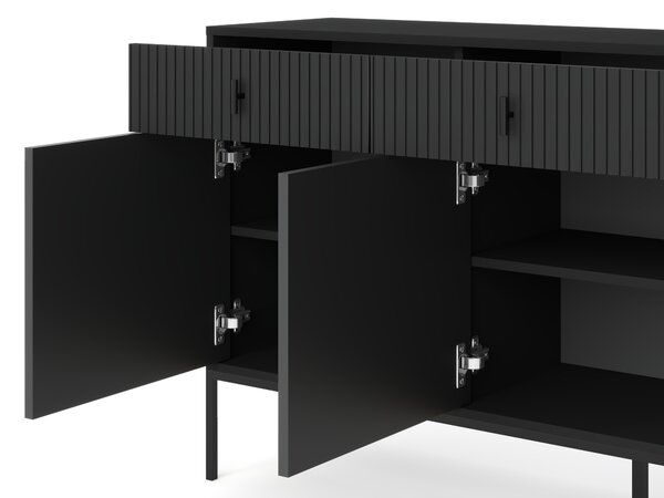 Zondo.hr Komoda Magara 3D3S (crna). 1154735