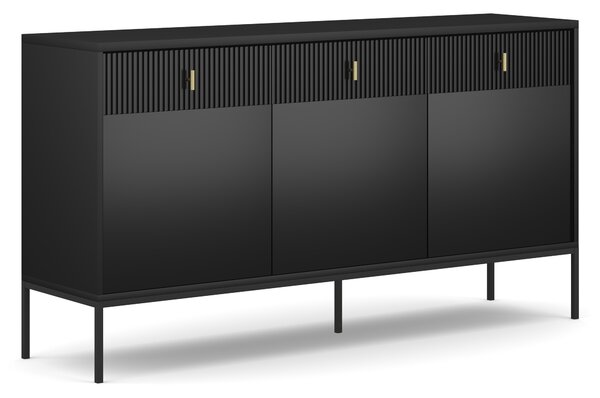 Zondo.hr Komoda Magara 3D3S (crna). 1154735