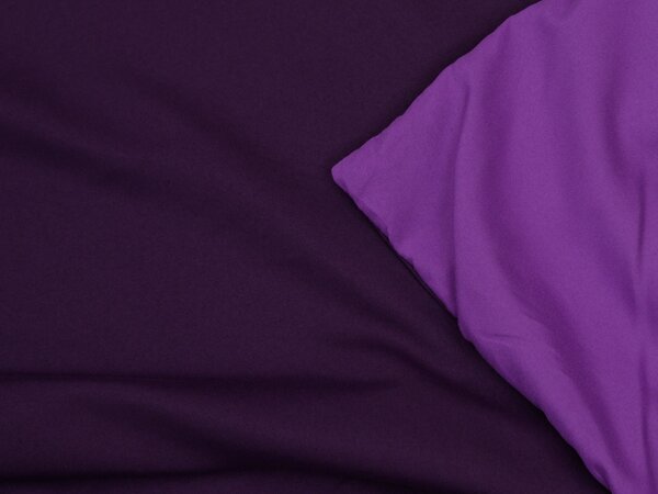 Pamučna posteljina VIOLETTA ljubičasta Dimenzije posteljine: 70 x 90 cm | 140 x 200 cm