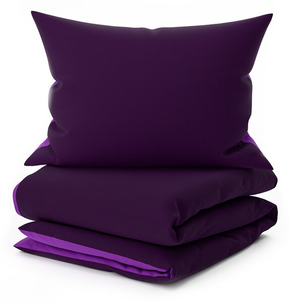 Pamučna posteljina VIOLETTA ljubičasta Dimenzije posteljine: 70 x 90 cm | 140 x 200 cm