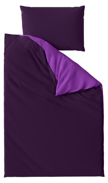 Pamučna posteljina VIOLETTA ljubičasta Dimenzije posteljine: 70 x 90 cm | 140 x 200 cm
