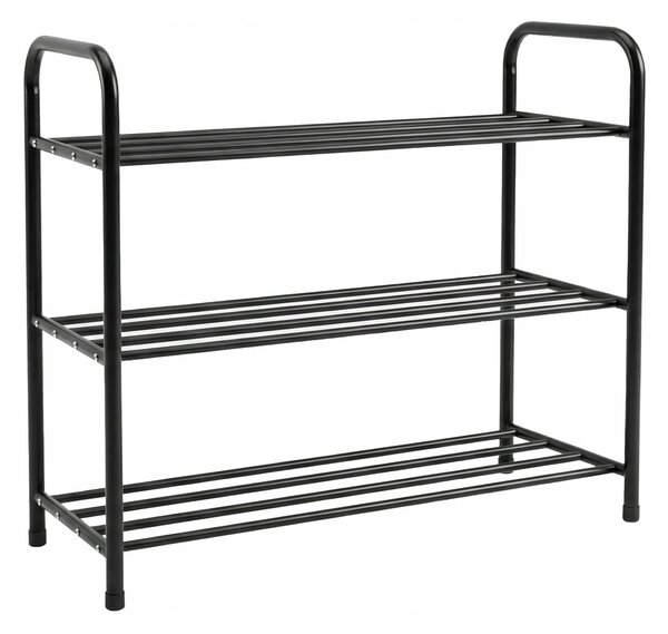 Metalni stalak za cipele organizator za obuću 3 police