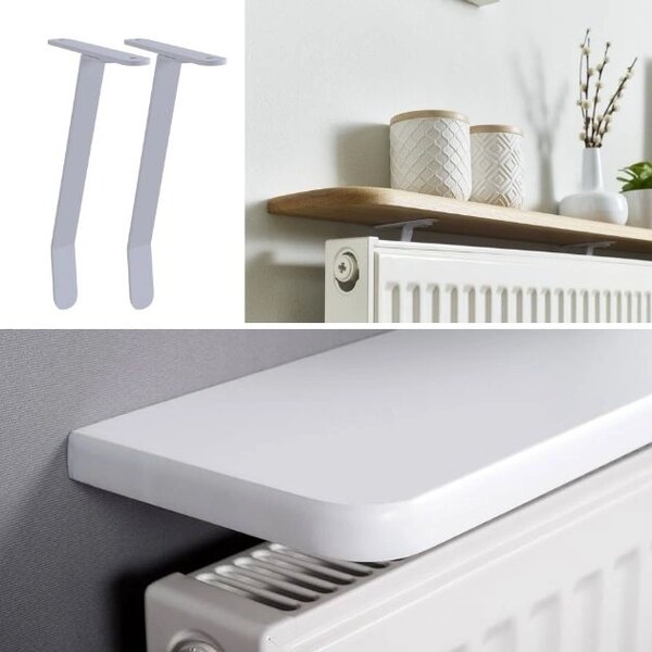 Radifloat™ Plutajuća Polica Za Radijator, Bijeli hrast 60 cm