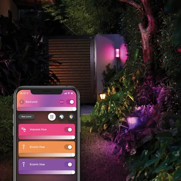 Impress PHILIPS HUE ZIDNA SVJETILJKA CRNA 8718696174333