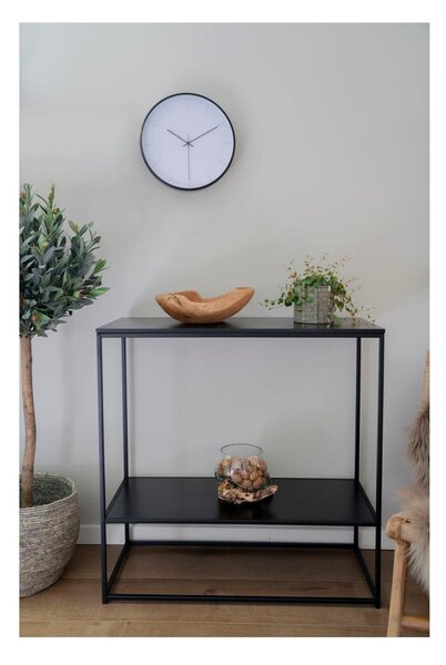 Crni pomoćni stol s crnom pločom stola 80x36 cm Vita – House Nordic