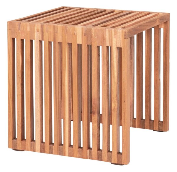 Pomoćni stol od masivne tikovine 40x40 cm Pego – House Nordic
