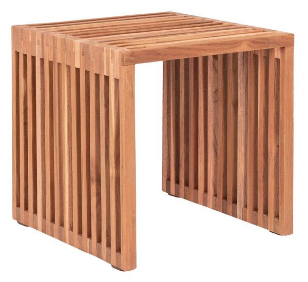 Pomoćni stol od masivne tikovine 40x40 cm Pego – House Nordic