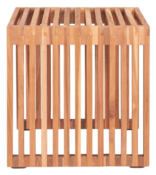 Pomoćni stol od masivne tikovine 40x40 cm Pego – House Nordic