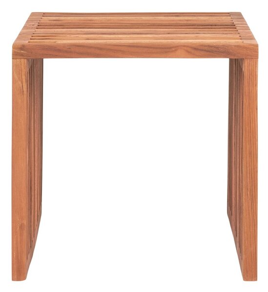 Pomoćni stol od masivne tikovine 40x40 cm Pego – House Nordic