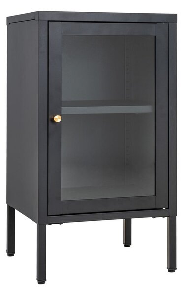Crna metalna vitrina 38x70 cm Dalby – House Nordic