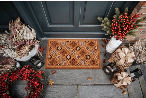 Otirač od kokosovih vlakana 45x75 cm Tiles – Hanse Home