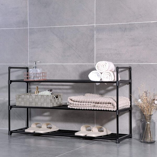 Crni ormar za cipele VARIO 92x55 cm