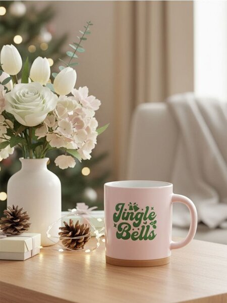 Sinsay - Božićna šalica s natpisom „Jingle Bells“