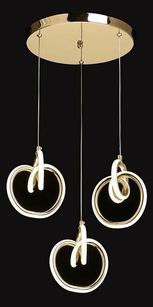 LED svijetiljka LHJ093-3CP GOLD