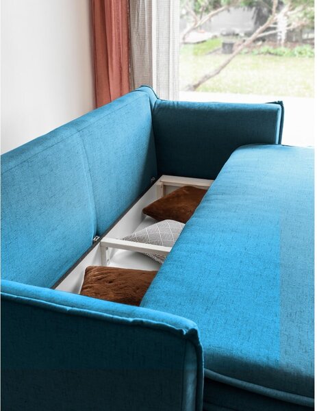 Tirkizna sklopiva sofa 225 cm Charming Charlie – Miuform