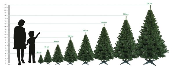 JAKS Umjetno božićno drvce jela bijela 200 cm
