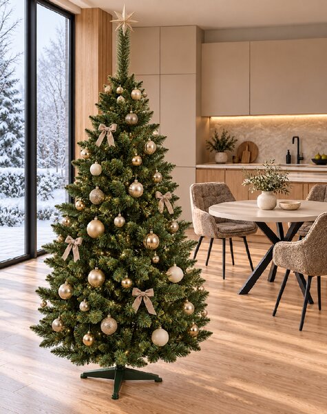 Umjetno božićno drvce himalajski bor zeleni 200 cm DELUX