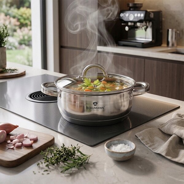 Blaumann Gourmet 8u1 set inox posuđa