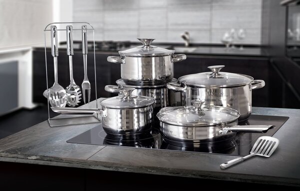 Blaumann Gourmet 17u1 set inox posuđa