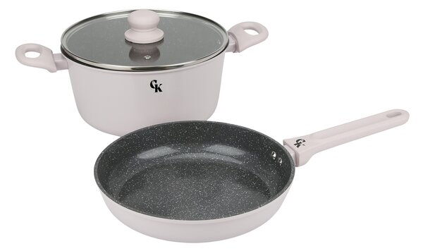 Grill King Ceramic 2u1 set, tava + lonac (24/24 cm)