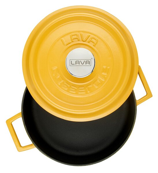Lava okrugli niski Dutch oven