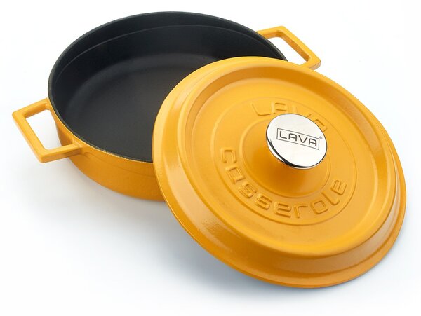 Lava okrugli niski Dutch oven