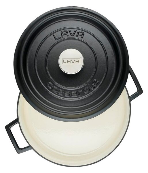 Lava okrugli niski Dutch oven