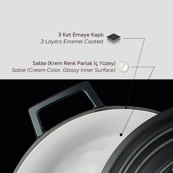 Lava okrugli Dutch oven