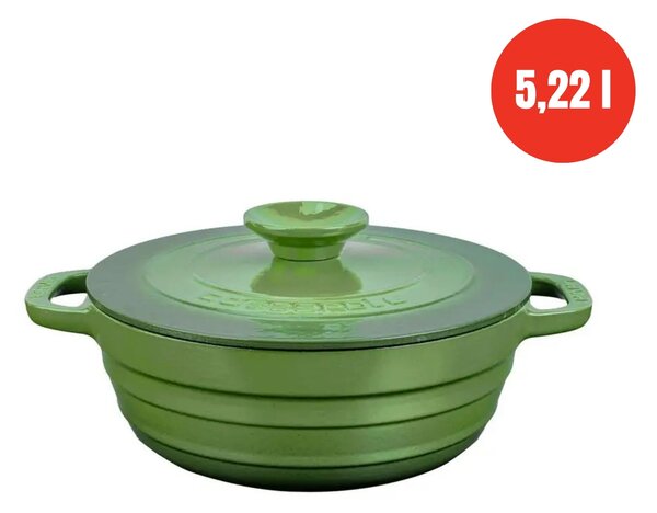 Lava Experience okrugli niski Dutch oven