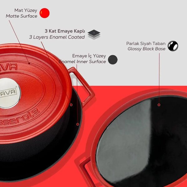 Lava ovalni Dutch oven