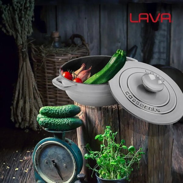 Lava Experience okrugli Dutch oven