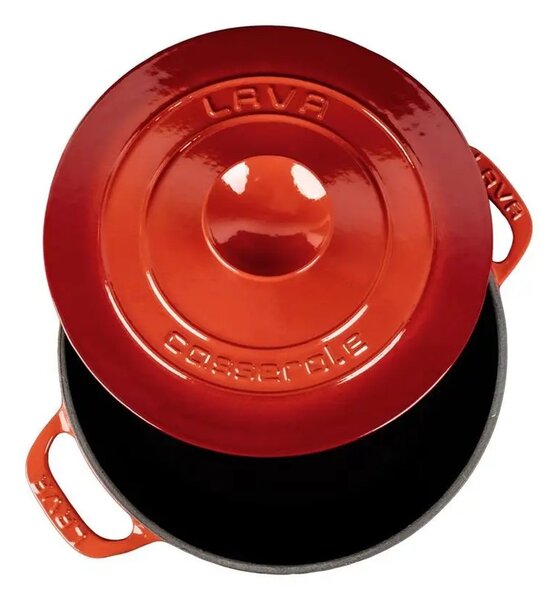 Lava Experience okrugli niski Dutch oven