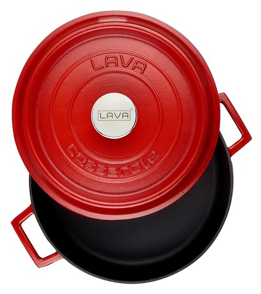 Lava okrugli niski Dutch oven