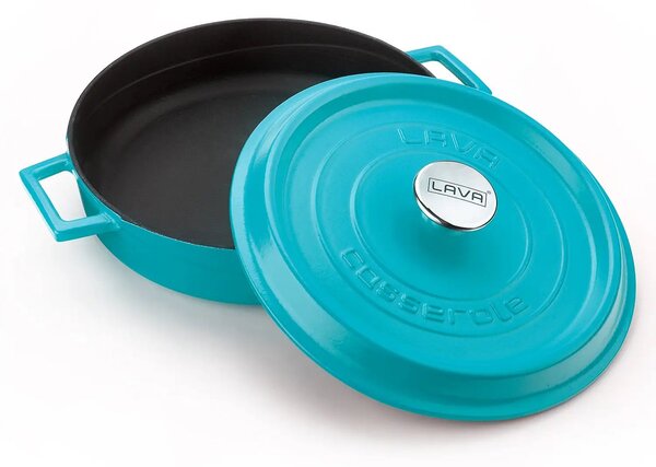 Lava okrugli niski Dutch oven