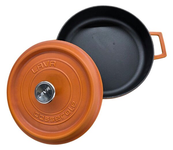 Lava okrugli niski Dutch oven