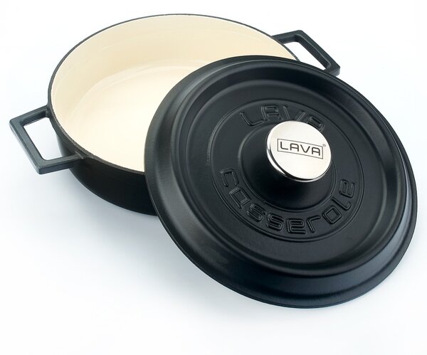 Lava okrugli niski Dutch oven