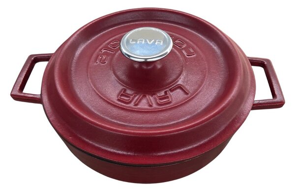 Lava okrugli niski Dutch oven