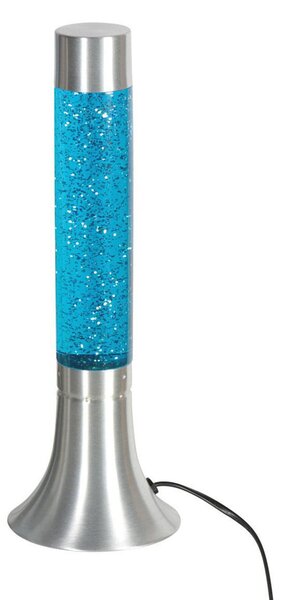 Steinhauer Stolna lampa Volcan 4188, čelik, efekt svjetlucanja, E14, Metalik, Dnevni boravak/blagovaonica, Metal