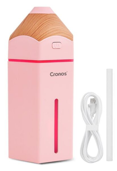 Aroma difuzor LED USB 230ml Pencil Pink