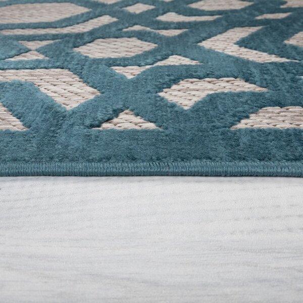 Plavi vanjski tepih 230x160 cm Oro - Flair Rugs